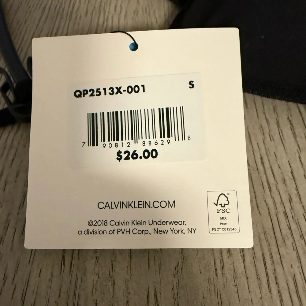 Calvin Klein Black Triangle Bralette - Picture 3 of 5